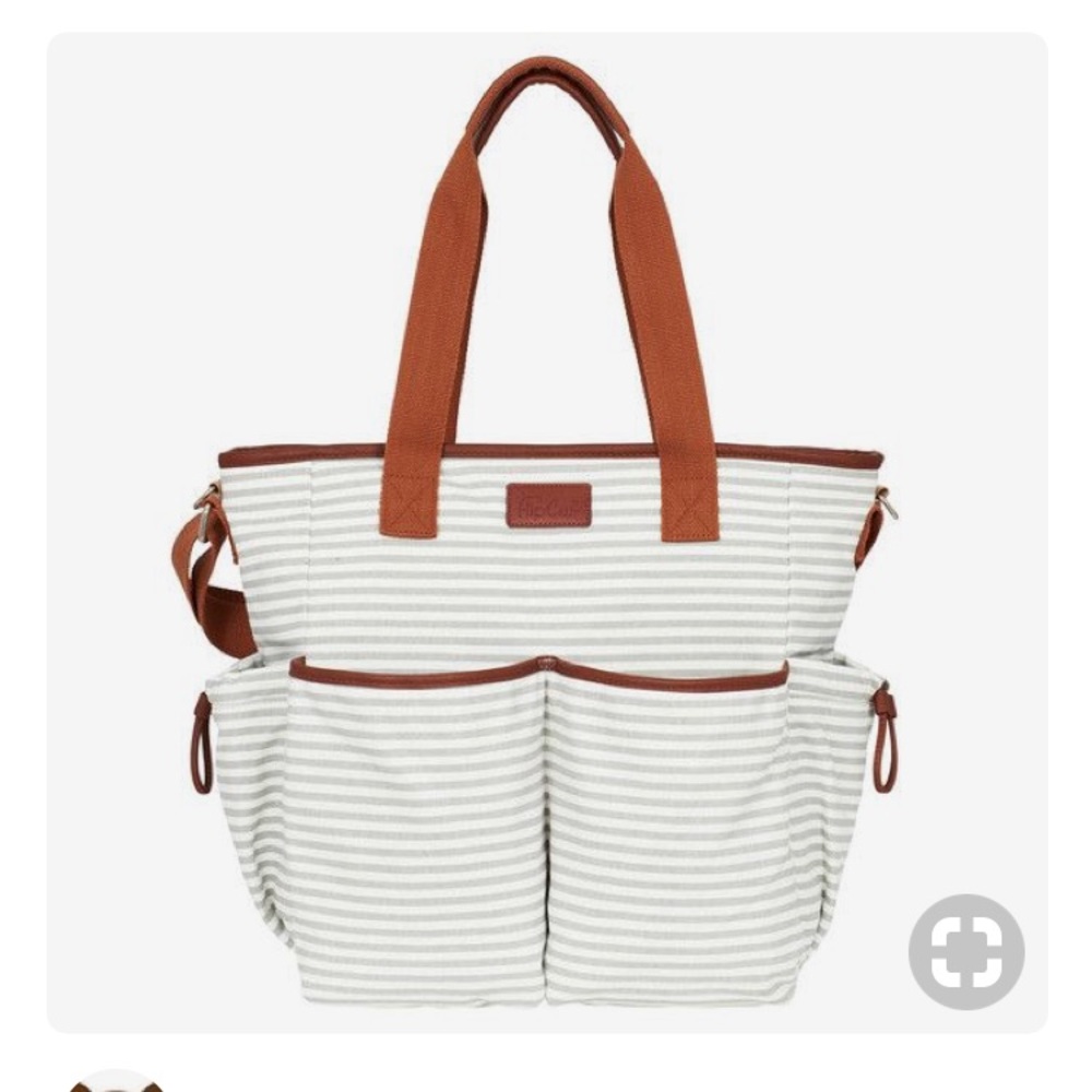 Hip Cub Gray Diaper Bag